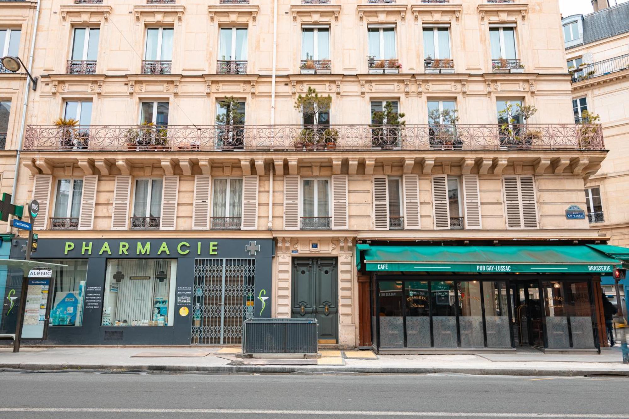 Appartement Quartier Jardin Du Luxembourg Free Netflix Paris Bagian luar foto